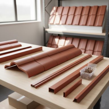 Accessoires de finition panneaux-tuiles